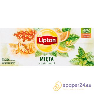 Herbata Lipton Mięta z cytrusami (20)