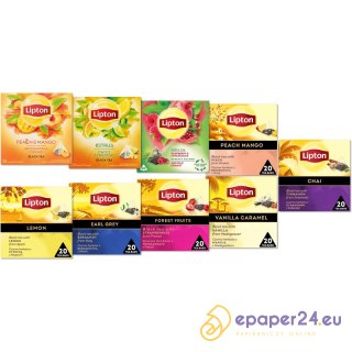 Herbata Lipton Piramid czarna Earl Grey (20)