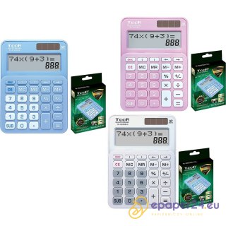 Kalkulator Toor TR-1223DB-P różowy