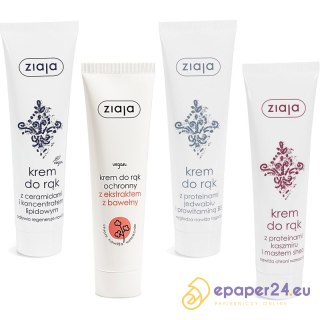 Krem do rąk Ziaja 100ml z ceramidami i koncetratem lipidowym