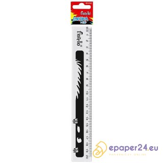 Linijka plastikowa Fiorello 20cm