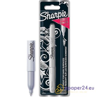 Marker premanentny Sharpe Metallic Silver srebrny