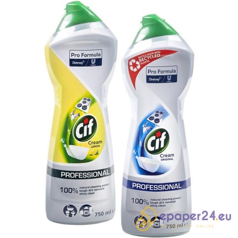 Mleczko do czyszczenia Cif Professional 750ml Original Mleczko do czyszczenia Cif Professional 750ml Original