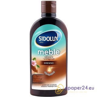 Mleczko do mebli Sidolux 300ml Drewno Olej migdałowy