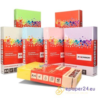 Papier Emerson A4/80g łososiowy (500)