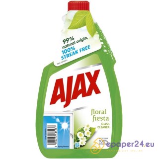 Płyn do szyb Ajax 750ml Floral Fiesta zapas