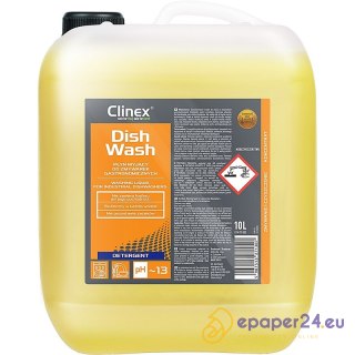 Płyn myjšcy do zmywarek gastronomicznych CLINEX Dishwash, 10l