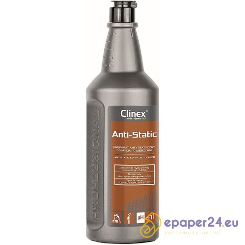 Preparat antystatyczny do mycia powierzchni CLINEX, Anty-Static, 1l