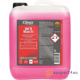Preparat dezynfekująco-czyszczący CLINEX W3 Bacti 5l