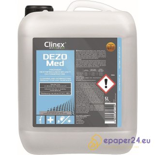 Preparat dezynfekujšco-myjšcy do powierzchni CLINEX, Dezomed, 5l