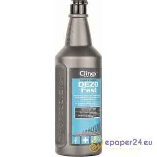 Profesjonalny koncentrat do mycia i dezynfekcji CLINEX Dezofast 1L, bakteriobójczy, wirusobójczy, grzybobójczy, skoncentrowany
