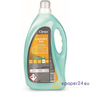 Profesjonalny żel do prania CLINEX LAUNDRY GEL, FRESH, 3l