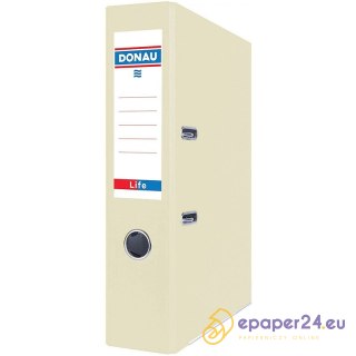Segregator Donau Life pastel A4/75mm żółty