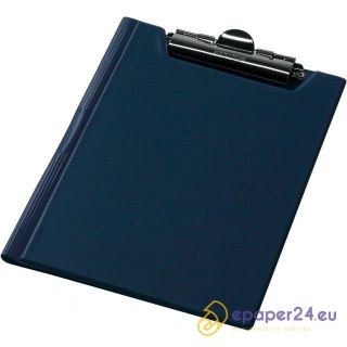 TECZKA Z KLIPEM A4 GRANATOWA