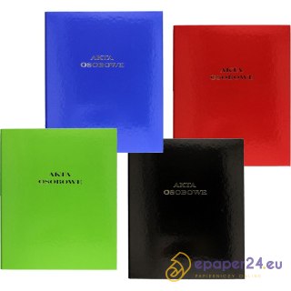 Teczka do akt osobowych Barbara A4/32mm 2R czerwona