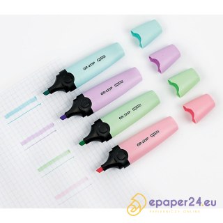 Zakreślacze Grand GR-225P pastel 4 kolory