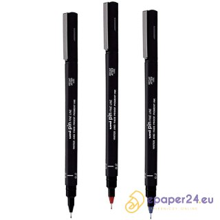 Cienkopis kreślarski Uni Pin-200 0.2mm niebieski