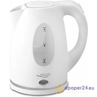Czajnik elektryczny Adler AD 1207 1.5L biały