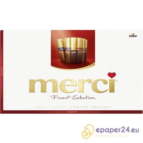 Czekoladki Storck Merci 400g Finest Selection Czekoladki Storck Merci 400g Finest Selection