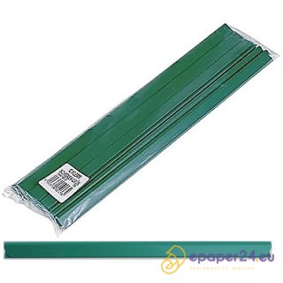 Grzbiety wsuwane Donau A4/4mm zielone (10)