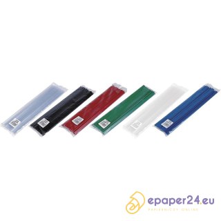 Grzbiety wsuwane Donau A4/6mm czarne (10)