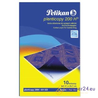 KALKA PELIKAN A4 OŁÓWKOWA NIEBIESKA (10)