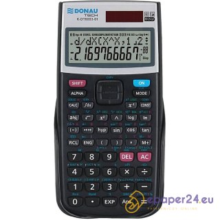 Kalkulator naukowy Donau Tech K-DT6003-01 czarny