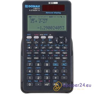 Kalkulator naukowy Donau Tech K-DT6004-13 grafitowy