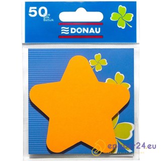 Karteczki Donau gwiazdka pomarańczowe (50)
