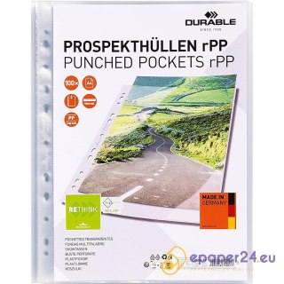 Koszulki Durable Premium A4/80ľm krystaliczne (100