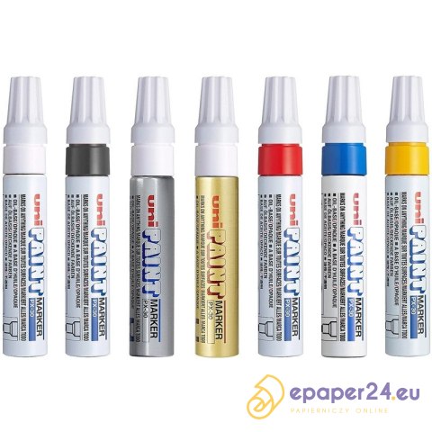 Marker olejowy Uni PX-30 niebieski Marker olejowy Uni PX-30 niebieski