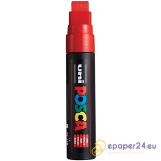 Marker z farbą plakatową Uni POSCA PC-17K 15mm czerwony