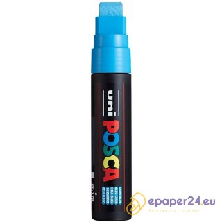 Marker z farbą plakatową Uni POSCA PC-17K 15mm jasnoniebieski