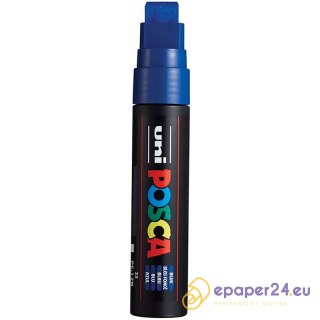 Marker z farbą plakatową Uni POSCA PC-17K 15mm niebieski