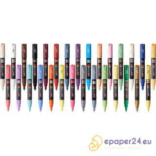 Marker z farbą plakatową Uni POSCA PC-1M czerwony