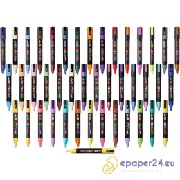 Marker z farbą plakatową Uni POSCA PC-5M atramento
