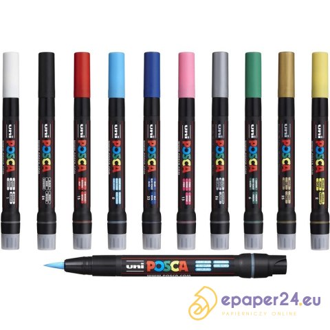 Marker z farbą plakatową Uni POSCA PCF-350 niebies Marker z farbą plakatową Uni POSCA PCF-350 niebies