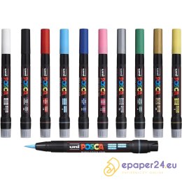 Marker z farbą plakatową Uni POSCA PCF-350 żółty