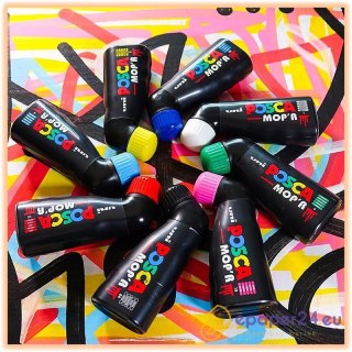 Marker z farbą plakatową Uni POSCA PCM-22 różowy