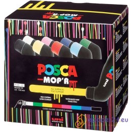 Markery z farbą plakatową Uni POSCA PCM-22 8 kolor