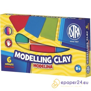 Modelina Astra 20g x6 kolorów