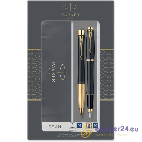 Pióro wieczne i długopis Parker Urban Muted Black