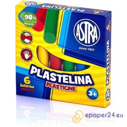 Plastelina Astra 6 kolorów