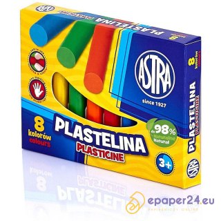 Plastelina Astra 8 kolorów