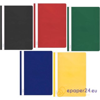 Skoroszyt DONAU, PVC, A4, twardy, 150/160mikr., ni