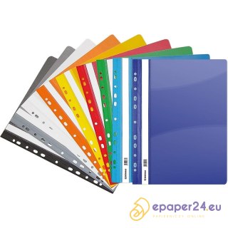 Skoroszyt wpinany Donau A4 PCV biały (10)