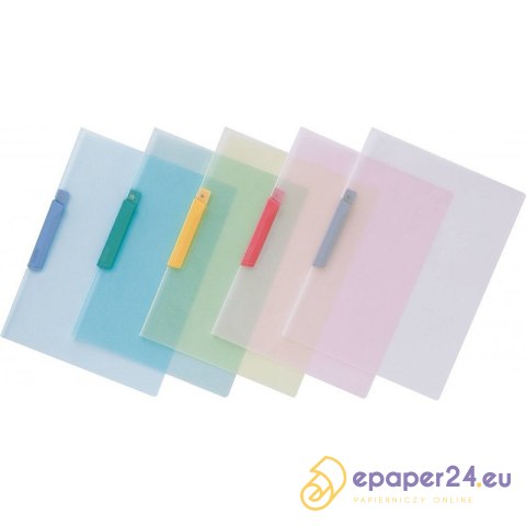 Skoroszyt z klipsem Pentel Clip File A4 20k transp Skoroszyt z klipsem Pentel Clip File A4 20k transp
