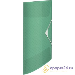 TECZKA PP Z GUMKĄ ESSELTE Colour'Ice A4/15mm ZIELONA