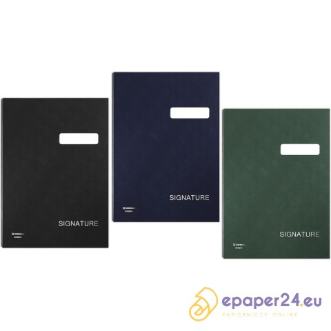 Teczka do podpisu DONAU, karton/PP, A4, 450gsm, 20 Teczka do podpisu DONAU, karton/PP, A4, 450gsm, 20