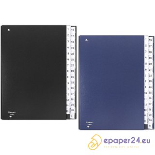 Teczka korespondencyjna DONAU, karton, A4, 1-31, g